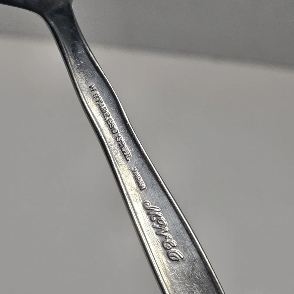 Vtg Montgomery Ward MWCO H Stainless Steel Japan Flatware Spoons And‎ Forks
